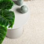 vidaXL Teppich ISTAN Hochflor Glänzend Creme 140x200 cm vidaXL Teppich ISTAN Hochflor Glänzend Creme 140x200 cm
