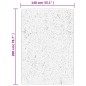 vidaXL Teppich ISTAN Hochflor Glänzend Creme 140x200 cm vidaXL Teppich ISTAN Hochflor Glänzend Creme 140x200 cm