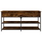 vidaXL Schuhbank Räuchereiche 100x42,5x50 cm Holzwerkstoff vidaXL Schuhbank Räuchereiche 100x42,5x50 cm Holzwerkstoff