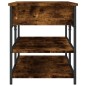 vidaXL Schuhbank Räuchereiche 100x42,5x50 cm Holzwerkstoff vidaXL Schuhbank Räuchereiche 100x42,5x50 cm Holzwerkstoff