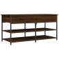 vidaXL Schuhbank Braun Eichen-Optik 100x42,5x50 cm Holzwerkstoff vidaXL Schuhbank Braun Eichen-Optik 100x42,5x50 cm Holzwerkstoff