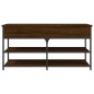 vidaXL Schuhbank Braun Eichen-Optik 100x42,5x50 cm Holzwerkstoff vidaXL Schuhbank Braun Eichen-Optik 100x42,5x50 cm Holzwerkstoff