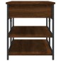 vidaXL Schuhbank Braun Eichen-Optik 100x42,5x50 cm Holzwerkstoff vidaXL Schuhbank Braun Eichen-Optik 100x42,5x50 cm Holzwerkstoff