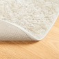 vidaXL Teppich ISTAN Hochflor Glänzend Creme Ø 120 cm vidaXL Teppich ISTAN Hochflor Glänzend Creme Ø 120 cm
