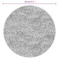 vidaXL Teppich ISTAN Hochflor Glänzend Creme Ø 120 cm vidaXL Teppich ISTAN Hochflor Glänzend Creme Ø 120 cm