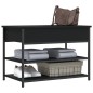 vidaXL Schuhbank Schwarz 70x42,5x50 cm Holzwerkstoff vidaXL Schuhbank Schwarz 70x42,5x50 cm Holzwerkstoff