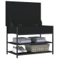vidaXL Schuhbank Schwarz 70x42,5x50 cm Holzwerkstoff vidaXL Schuhbank Schwarz 70x42,5x50 cm Holzwerkstoff