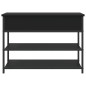 vidaXL Schuhbank Schwarz 70x42,5x50 cm Holzwerkstoff vidaXL Schuhbank Schwarz 70x42,5x50 cm Holzwerkstoff