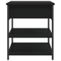 vidaXL Schuhbank Schwarz 70x42,5x50 cm Holzwerkstoff vidaXL Schuhbank Schwarz 70x42,5x50 cm Holzwerkstoff
