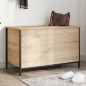 vidaXL Sitzbank mit Stauraum Sonoma-Eiche 80x42,5x50 cm Holzwerkstoff vidaXL Sitzbank mit Stauraum Sonoma-Eiche 80x42,5x50 cm Holzwerkstoff