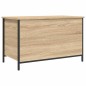 vidaXL Sitzbank mit Stauraum Sonoma-Eiche 80x42,5x50 cm Holzwerkstoff vidaXL Sitzbank mit Stauraum Sonoma-Eiche 80x42,5x50 cm Holzwerkstoff
