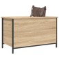vidaXL Sitzbank mit Stauraum Sonoma-Eiche 80x42,5x50 cm Holzwerkstoff vidaXL Sitzbank mit Stauraum Sonoma-Eiche 80x42,5x50 cm Holzwerkstoff