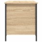 vidaXL Sitzbank mit Stauraum Sonoma-Eiche 80x42,5x50 cm Holzwerkstoff vidaXL Sitzbank mit Stauraum Sonoma-Eiche 80x42,5x50 cm Holzwerkstoff