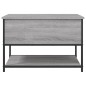 vidaXL Sitzbank mit Stauraum Grau Sonoma 70x42,5x47 cm Holzwerkstoff vidaXL Sitzbank mit Stauraum Grau Sonoma 70x42,5x47 cm Holzwerkstoff
