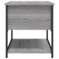 vidaXL Sitzbank mit Stauraum Grau Sonoma 70x42,5x47 cm Holzwerkstoff vidaXL Sitzbank mit Stauraum Grau Sonoma 70x42,5x47 cm Holzwerkstoff