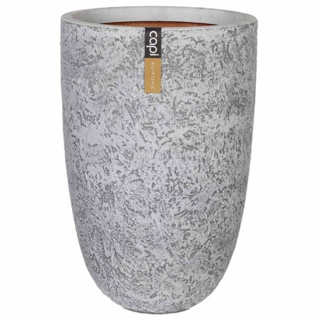 Capi Blumenkübel Nature Rock Elegant 35x58 cm Elfenbein PKRCI221