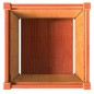 vidaXL Pflanzkübel Wachsbraun 50x50x50 cm Massivholz Kiefer vidaXL Pflanzkübel Wachsbraun 50x50x50 cm Massivholz Kiefer