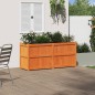 vidaXL Pflanzkübel Wachsbraun 150x50x70 cm Massivholz Kiefer vidaXL Pflanzkübel Wachsbraun 150x50x70 cm Massivholz Kiefer