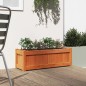 vidaXL Pflanzkübel Wachsbraun 90x31x31 cm Massivholz Kiefer vidaXL Pflanzkübel Wachsbraun 90x31x31 cm Massivholz Kiefer