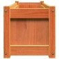 vidaXL Pflanzkübel Wachsbraun 90x31x31 cm Massivholz Kiefer vidaXL Pflanzkübel Wachsbraun 90x31x31 cm Massivholz Kiefer