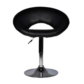 vidaXL Barhocker Schwarz Kunstleder