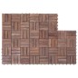 vidaXL Terrassenfliesen 11 Stk. 30x30 cm Altholz Massiv vidaXL Terrassenfliesen 11 Stk. 30x30 cm Altholz Massiv
