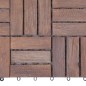 vidaXL Terrassenfliesen 11 Stk. 30x30 cm Altholz Massiv vidaXL Terrassenfliesen 11 Stk. 30x30 cm Altholz Massiv