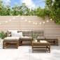 vidaXL 6-tlg. Garten-Lounge-Set Honigbraun Massivholz Kiefer vidaXL 6-tlg. Garten-Lounge-Set Honigbraun Massivholz Kiefer
