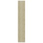 vidaXL Bücherregal 4 Fächer Weiß Sonoma-Eiche 40x24x142 Holzwerkstoff vidaXL Bücherregal 4 Fächer Weiß Sonoma-Eiche 40x24x142 Holzwerkstoff