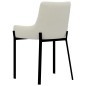 vidaXL Esszimmerstühle 2 Stk. Creme Stoff vidaXL Esszimmerstühle 2 Stk. Creme Stoff
