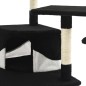 vidaXL Katzen-Kratzbaum mit Sisal-Kratzsäulen 203 cm Schwarz und Weiß vidaXL Katzen-Kratzbaum mit Sisal-Kratzsäulen 203 cm Schwarz und Weiß