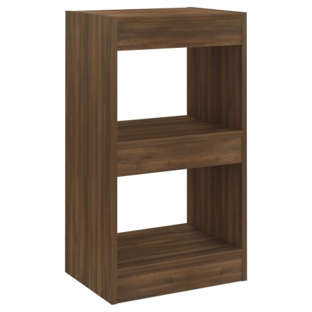 vidaXL Bücherregal/Raumteiler Braun Eichen-Optik 40x30x72 cm