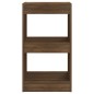 vidaXL Bücherregal/Raumteiler Braun Eichen-Optik 40x30x72 cm vidaXL Bücherregal/Raumteiler Braun Eichen-Optik 40x30x72 cm