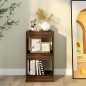 vidaXL Bücherregal/Raumteiler Braun Eichen-Optik 40x30x72 cm vidaXL Bücherregal/Raumteiler Braun Eichen-Optik 40x30x72 cm