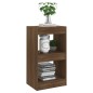 vidaXL Bücherregal/Raumteiler Braun Eichen-Optik 40x30x72 cm vidaXL Bücherregal/Raumteiler Braun Eichen-Optik 40x30x72 cm