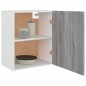 vidaXL Hängeschrank Grau Sonoma 50x31x60 cm Holzwerkstoff vidaXL Hängeschrank Grau Sonoma 50x31x60 cm Holzwerkstoff