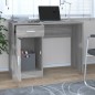 vidaXL Schreibtisch mit Stauraum Grau Sonoma 100x40x73 cm vidaXL Schreibtisch mit Stauraum Grau Sonoma 100x40x73 cm