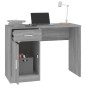vidaXL Schreibtisch mit Stauraum Grau Sonoma 100x40x73 cm vidaXL Schreibtisch mit Stauraum Grau Sonoma 100x40x73 cm