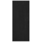 vidaXL Bücherregal Raumteiler Schwarz 100x30x71,5 cm Massivholz Kiefer vidaXL Bücherregal Raumteiler Schwarz 100x30x71,5 cm Massivholz Kiefer