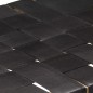 vidaXL Barhocker 2 Stk. Schwarz Echtleder Massivholz Mango 46x36x60 cm vidaXL Barhocker 2 Stk. Schwarz Echtleder Massivholz Mango 46x36x60 cm