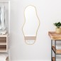 vidaXL Wandspiegel Golden 90x40 cm vidaXL Wandspiegel Golden 90x40 cm