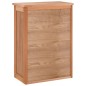 vidaXL Wand-Badschrank 42x23x60 cm Massivholz Nussbaum vidaXL Wand-Badschrank 42x23x60 cm Massivholz Nussbaum