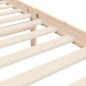 vidaXL Massivholzbett mit Kopfteil 100x200 cm vidaXL Massivholzbett mit Kopfteil 100x200 cm