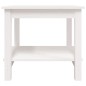 vidaXL Couchtisch Weiß 50x50x45 cm Massivholz Kiefer vidaXL Couchtisch Weiß 50x50x45 cm Massivholz Kiefer