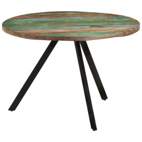 vidaXL Esstisch 110x75 cm Altholz Massivholz