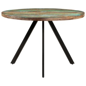 vidaXL Esstisch 110x75 cm Altholz Massivholz