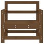 vidaXL Gartenstühle 2 Stk. Honigbraun Massivholz Kiefer vidaXL Gartenstühle 2 Stk. Honigbraun Massivholz Kiefer