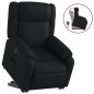 vidaXL Relaxsessel mit Aufstehhilfe Schwarz Kunstleder vidaXL Relaxsessel mit Aufstehhilfe Schwarz Kunstleder