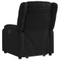 vidaXL Relaxsessel mit Aufstehhilfe Schwarz Kunstleder vidaXL Relaxsessel mit Aufstehhilfe Schwarz Kunstleder
