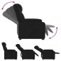 vidaXL Relaxsessel mit Aufstehhilfe Schwarz Kunstleder vidaXL Relaxsessel mit Aufstehhilfe Schwarz Kunstleder